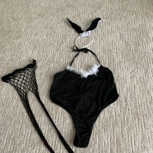 sexy bunny girl lingeri set  one size